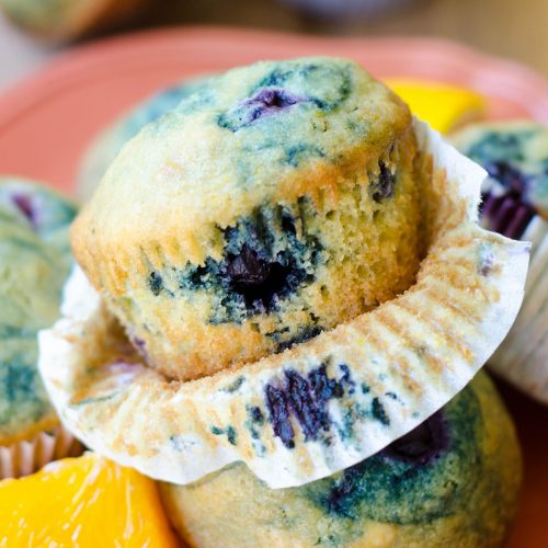 Orange Blueberry Muffins