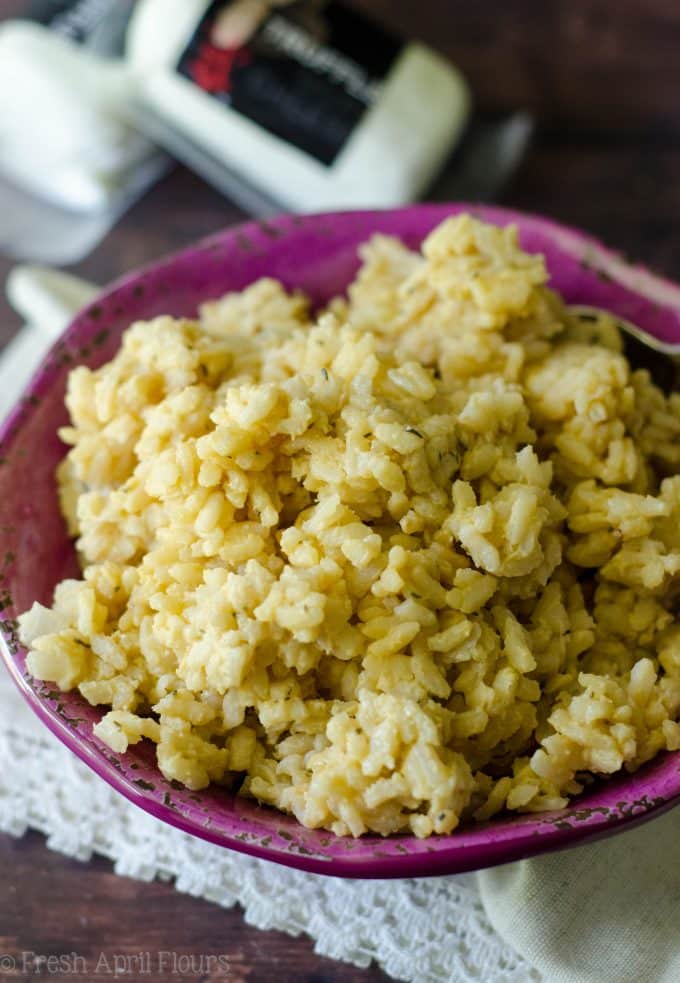 Truffle Goat Cheese Risotto: Classic risotto gets a jazzy makeover with creamy goat cheese and earthy truffle notes.