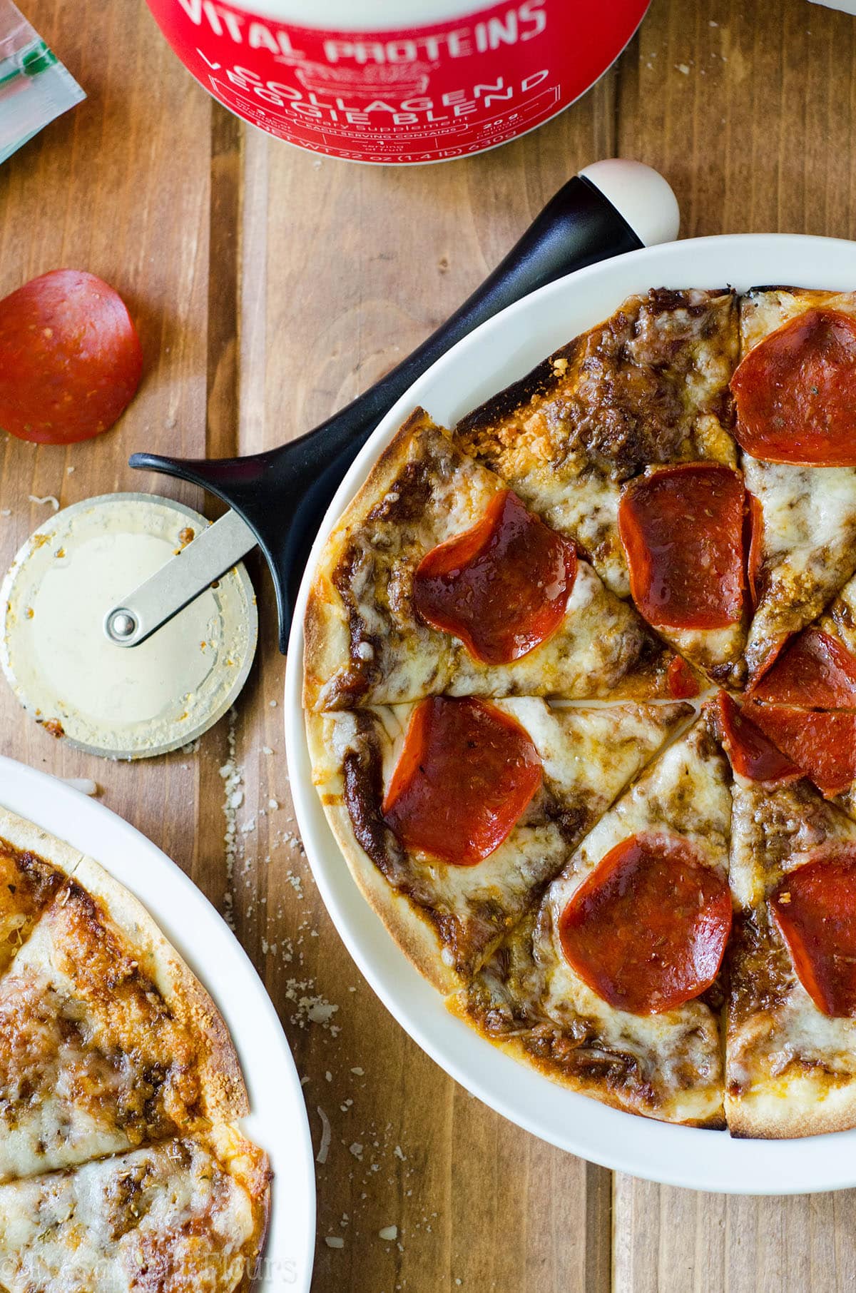 5 Minute Personal Tortilla Pizza