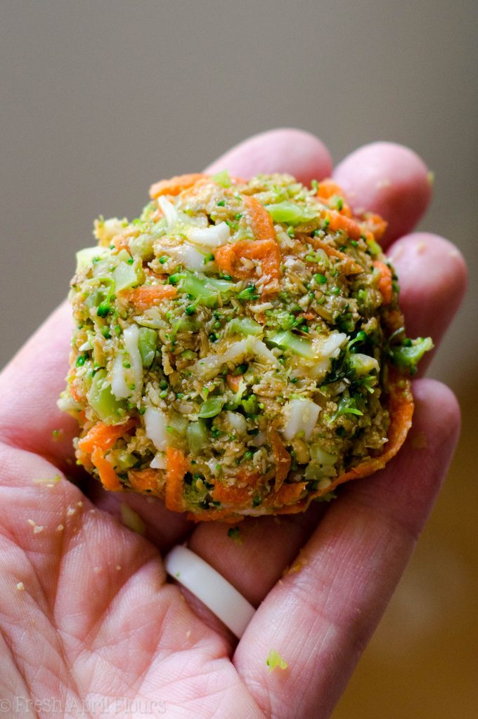 Veggie Nuggets: Gluten-free vegetable patties perfect for little hands and adults alike.