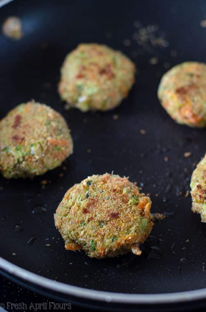 Veggie Nuggets: Gluten-free vegetable patties perfect for little hands and adults alike.