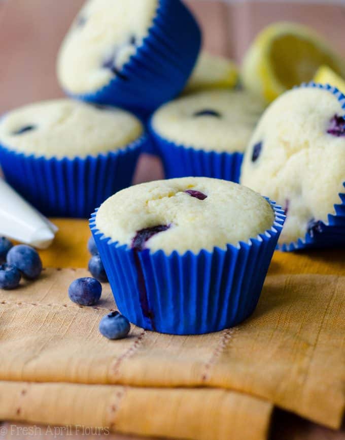 Blueberry Lemon Cupcakes with Lemon Buttercream: Tangy lemon cupcakes bursting with sweet and juicy blueberries, topped with a creamy lemon buttercream.