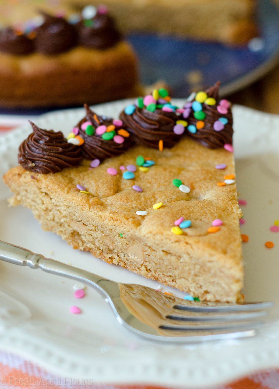 Peanut Butter Cookie Cake - Fresh April Flours