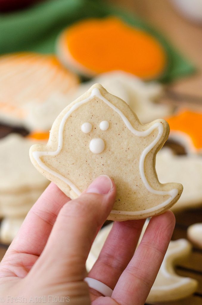 Pumpkin Spice Cut-Out Sugar Cookies