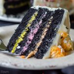 Black Velvet Layer Cake: Classic red velvet cake gets a spooky makeover in this black velvet edition perfect for Halloween!