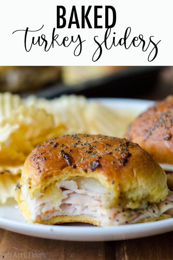 Baked Turkey and Cheese Sliders