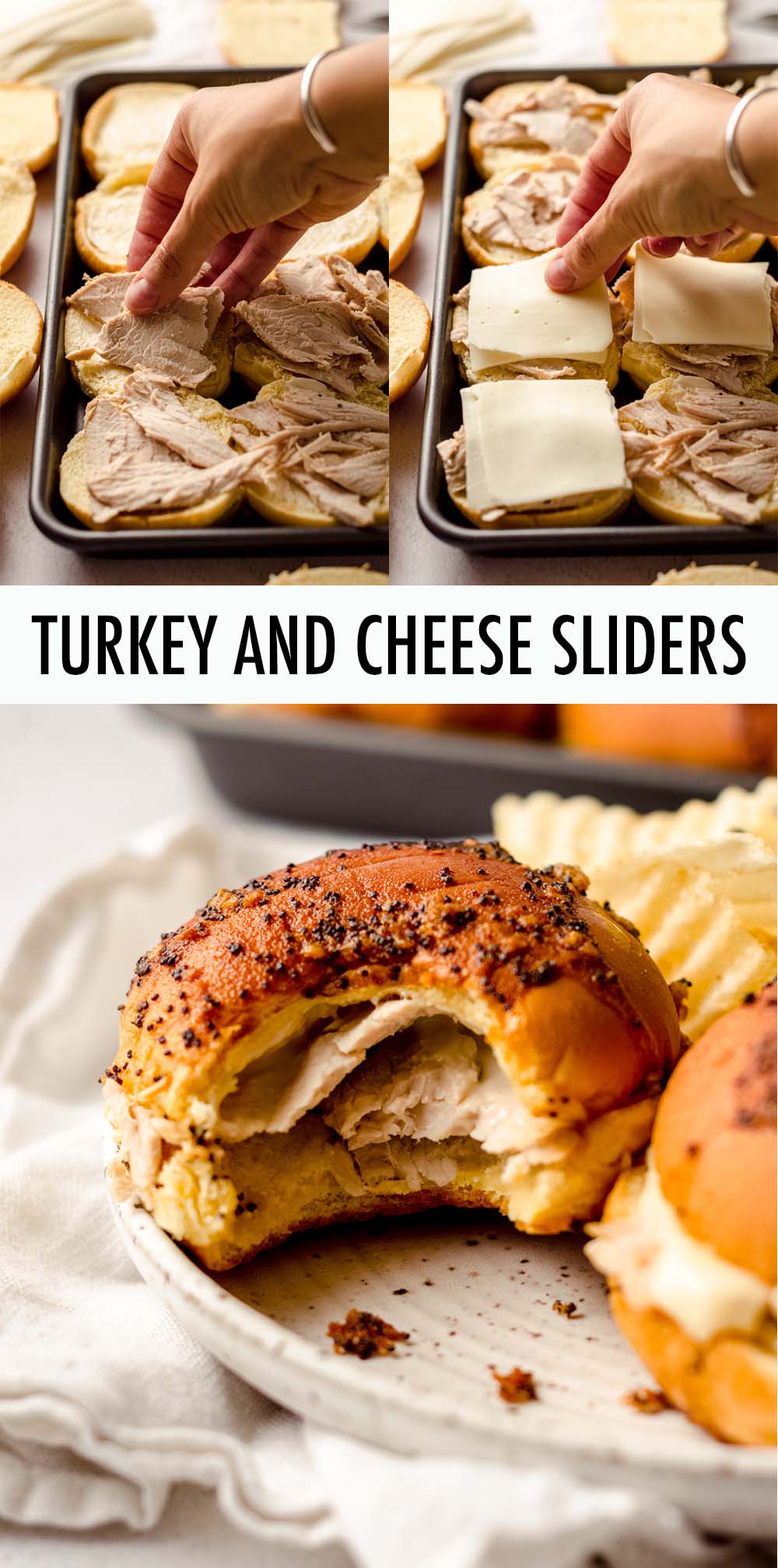 Baked Turkey and Cheese Sliders Fresh April Flours