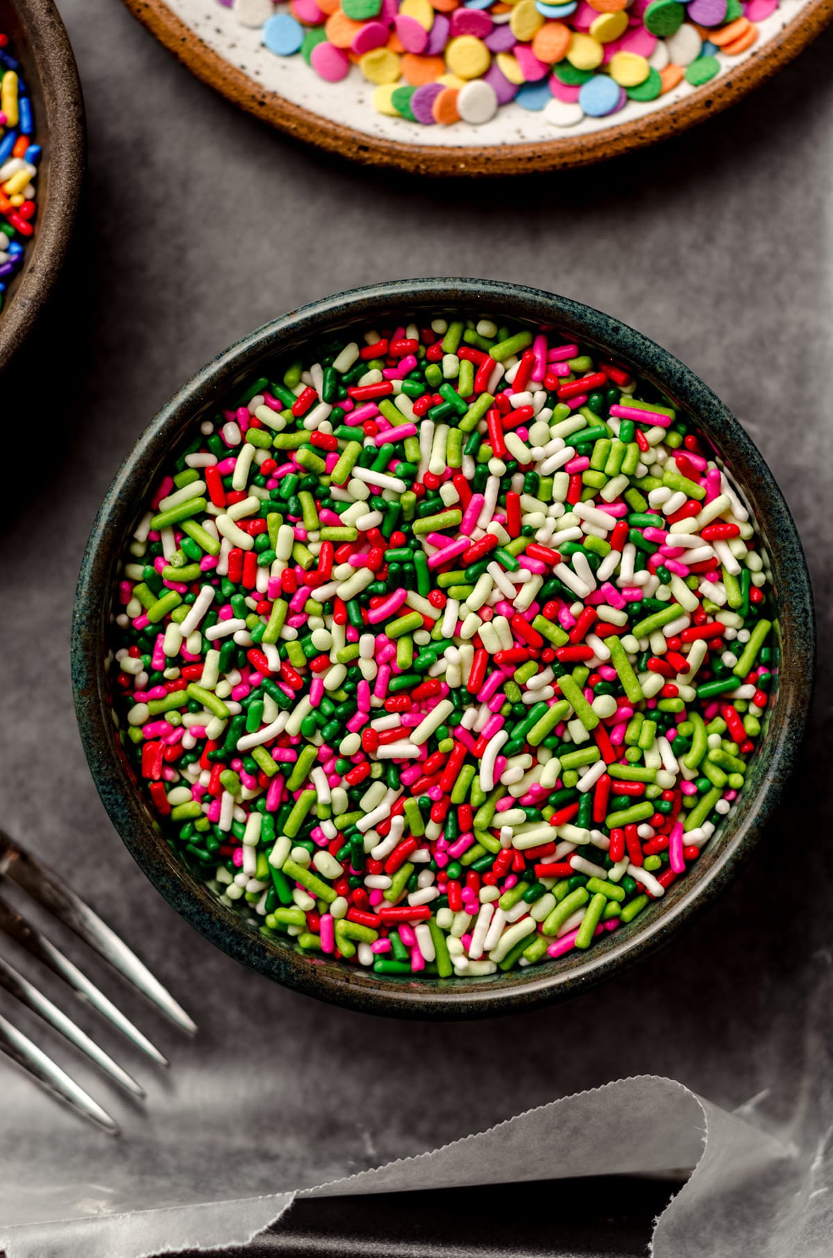 bowl of sprinkles