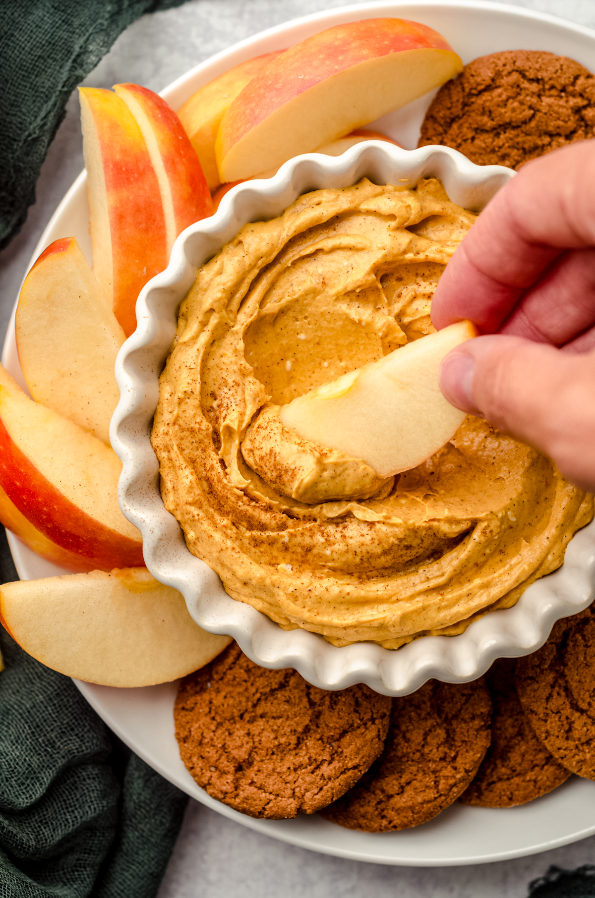 Easy Pumpkin Dip Recipe (Only 5 Ingredients) Fresh April Flours