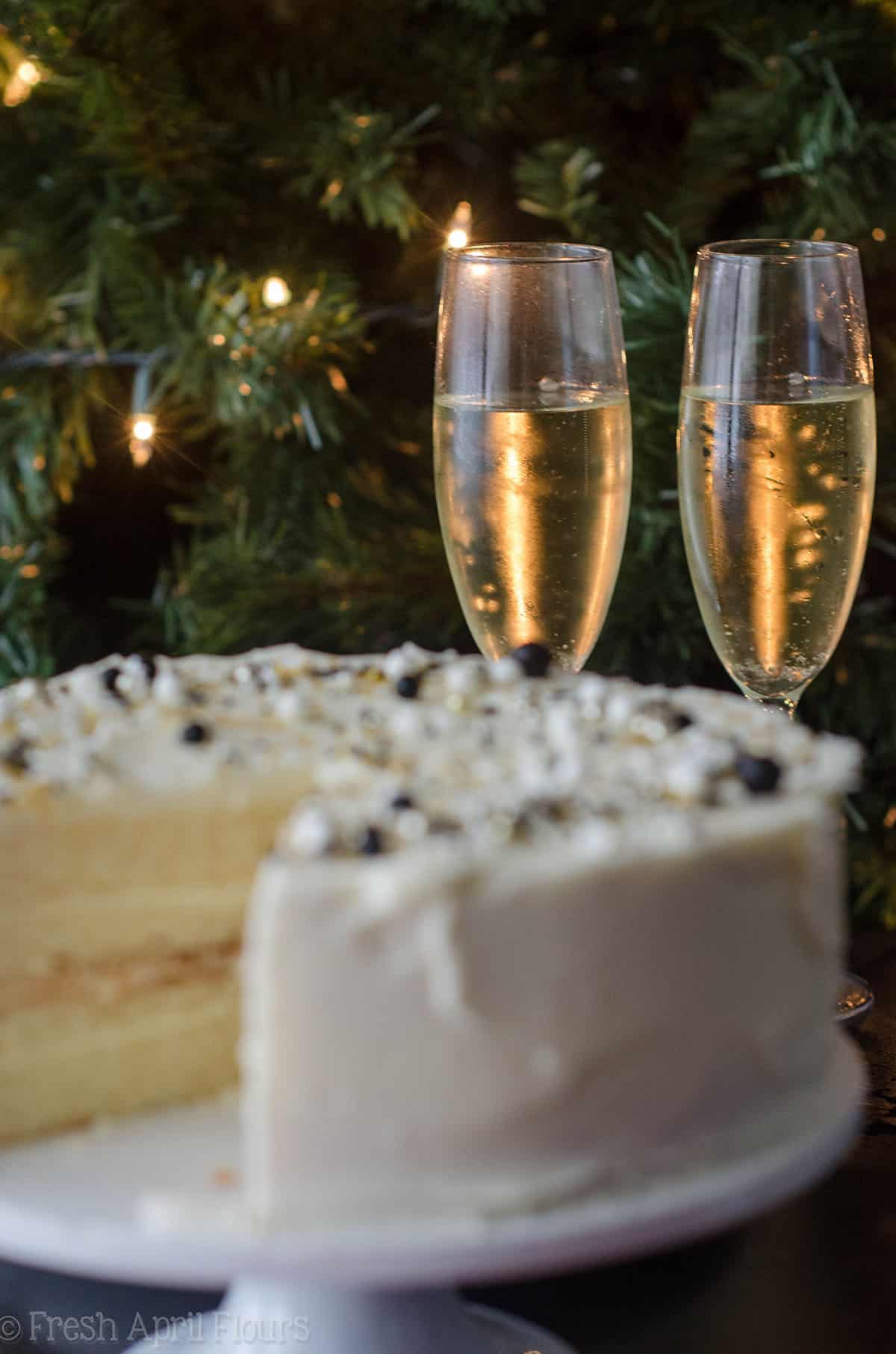 Image result for cake and champagne