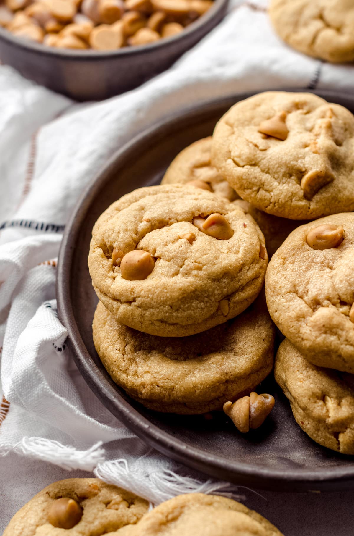 ultimate peanut butter cookies on a plate