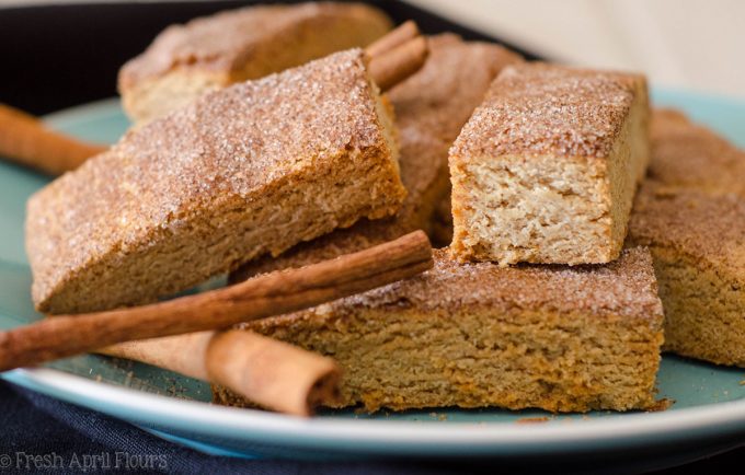 Snickerdoodle Biscotti: Cinnamon-spiced biscotti covered in a crunchy cinnamon sugar coating. It's just asking to be dunked in coffee!