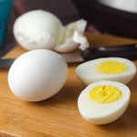 Instant Pot Perfect Hard Boiled Eggs: The 7-7-7 rule gets hard cooked eggs that are easy to peel and the perfect texture every time!