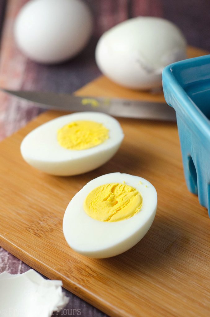 Instant Pot Perfect Hard Boiled Eggs: The 7-7-7 rule gets hard cooked eggs that are easy to peel and the perfect texture every time!