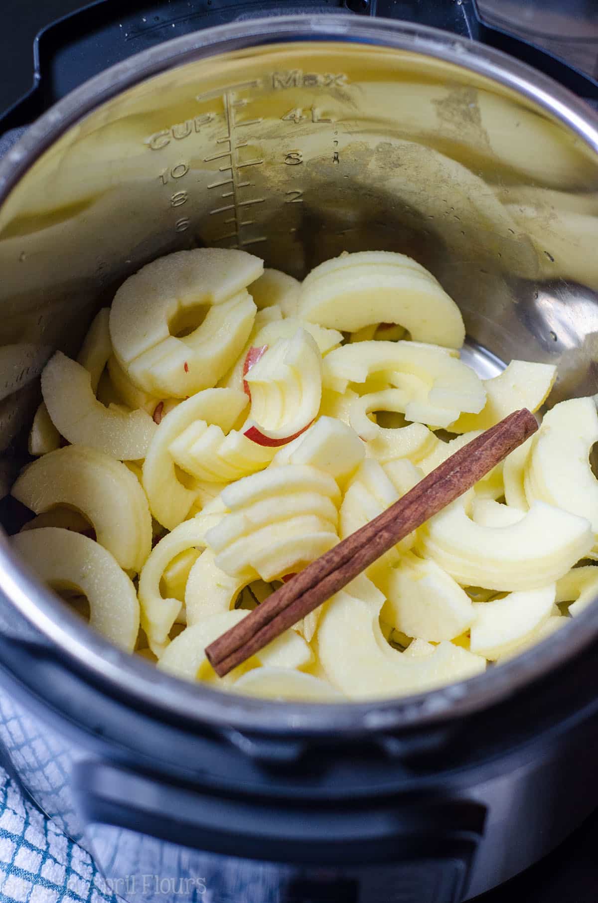 Instant Pot Applesauce: All-natural, no sugar added, homemade applesauce, ready in 4 minutes!