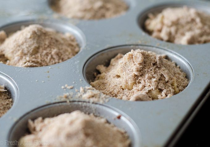 Coffee Cake Muffins: Buttery, brown sugar muffins topped with a cinnamon streusel are everything you love about coffee cake in handheld form!