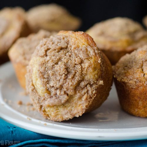Cinnamon Coffee Cake Muffins - Fresh April Flours