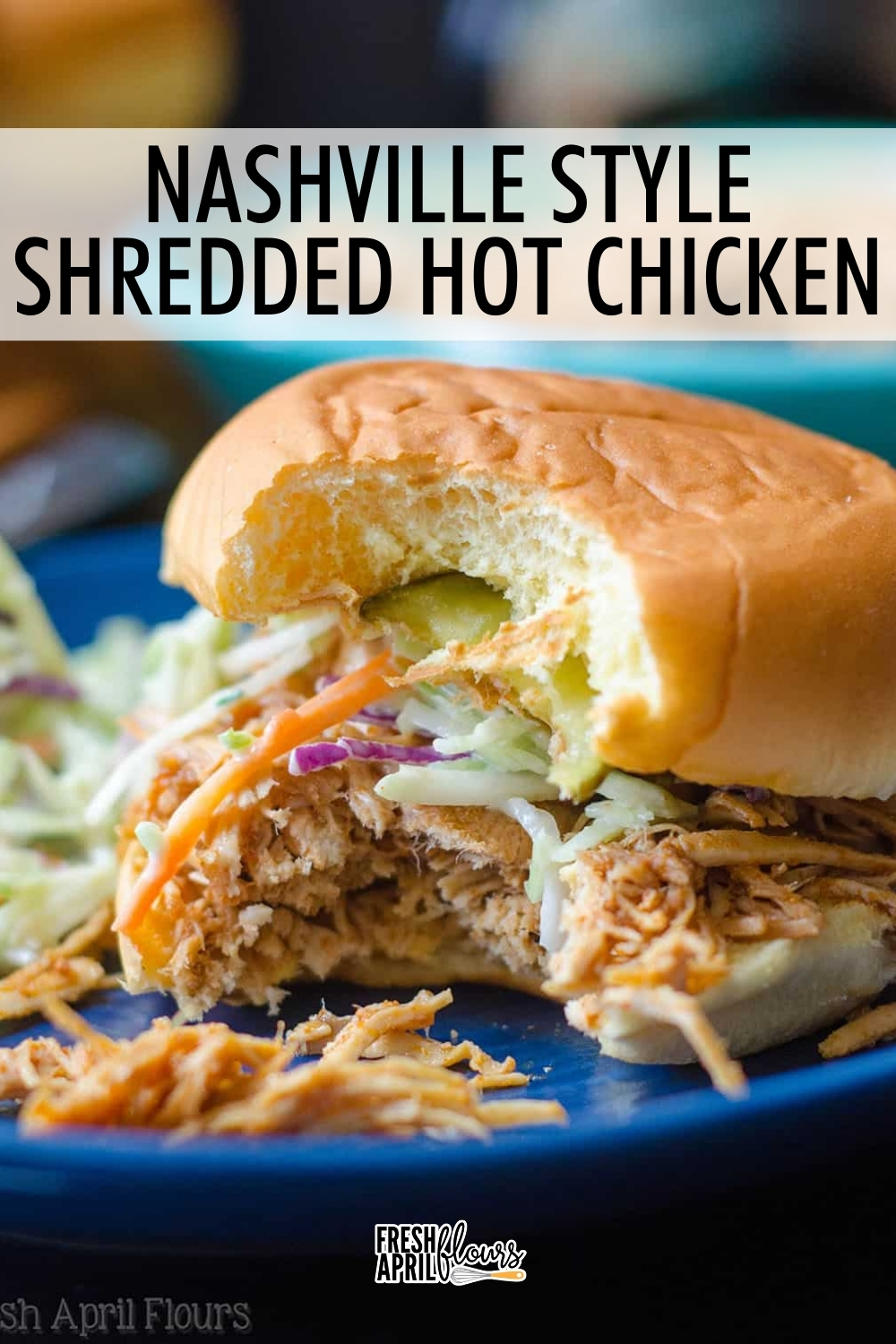 This Nashville-inspired slow cooker hot chicken delivers bold spice and real flavor in an easy, unfried take on a Southern favorite-- perfect for slider rolls, salads, or straight from the bowl. via @frshaprilflours