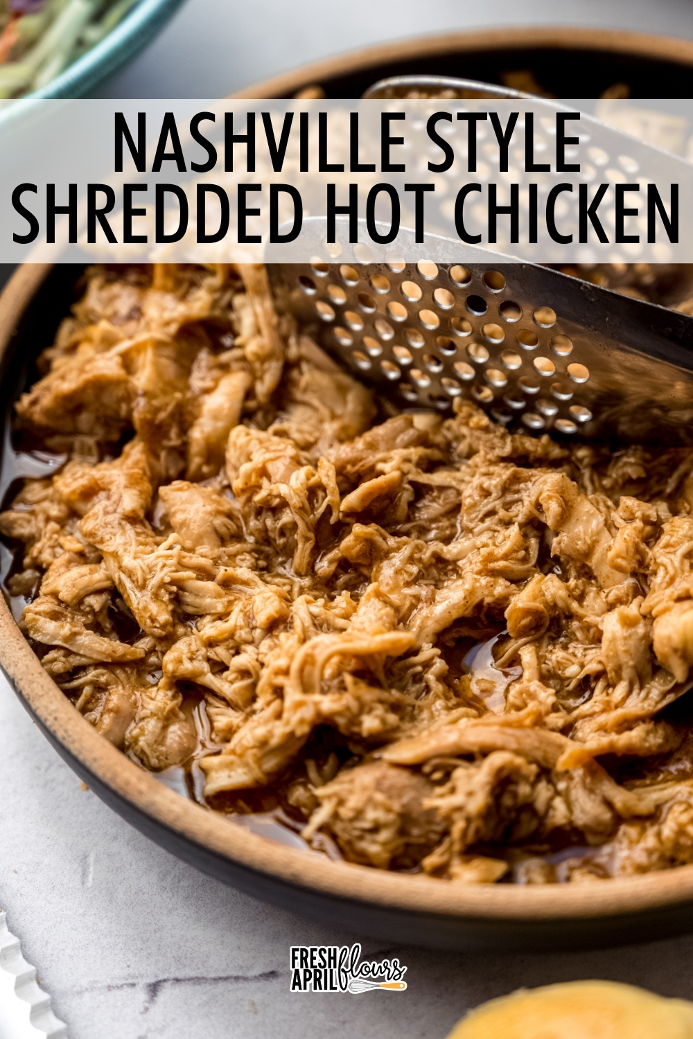 This Nashville-inspired slow cooker hot chicken delivers bold spice and real flavor in an easy, unfried take on a Southern favorite-- perfect for slider rolls, salads, or straight from the bowl. via @frshaprilflours