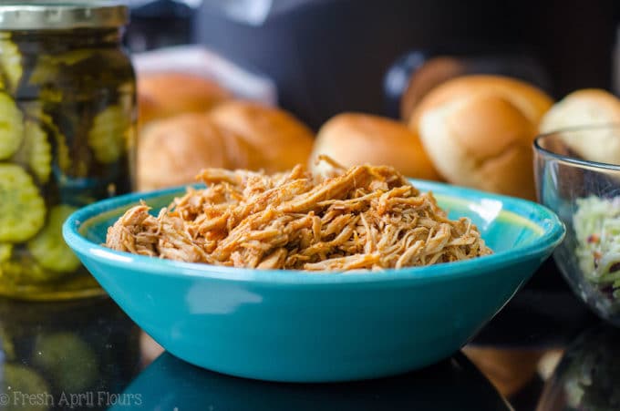 Nashville Style Shredded Hot Chicken: Bring the flavor of the south into your kitchen with an easy, slow cooker shredded chicken recipe inspired by Nashville's iconic "hot chicken."