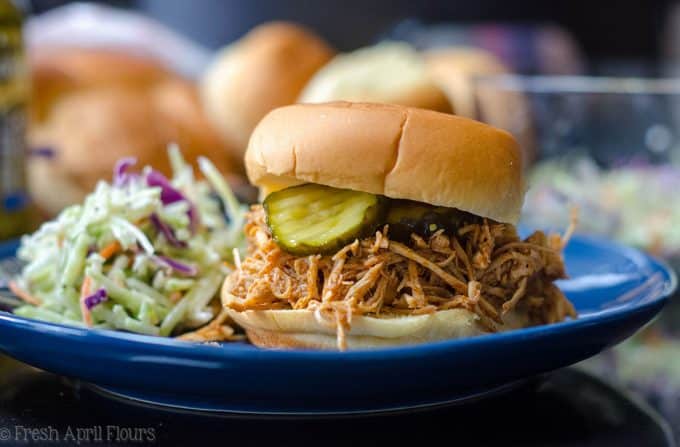 Nashville Style Shredded Hot Chicken: Bring the flavor of the south into your kitchen with an easy, slow cooker shredded chicken recipe inspired by Nashville's iconic "hot chicken."