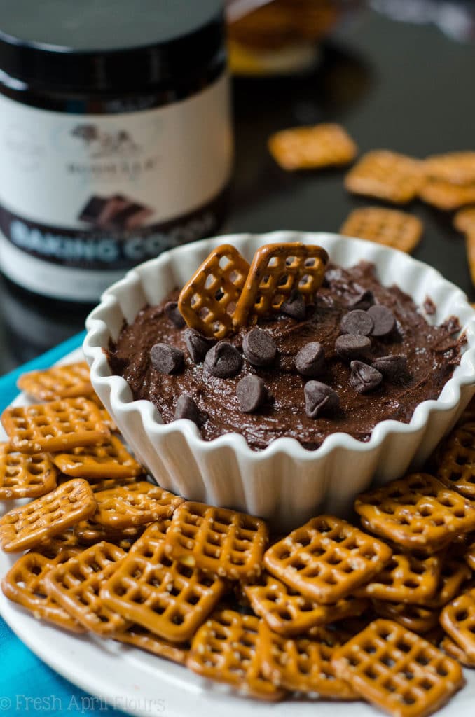 Brownie Batter Dip: A supremely chocolatey dip that is everything you love about brownie batter without the eggs.