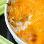 Buffalo Chicken Dip: Everyone should have a good buffalo chicken dip recipe in their back pocket-- consider this easy one for your next dippable occasion!