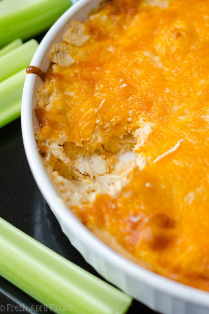 Buffalo Chicken Dip: Everyone should have a good buffalo chicken dip recipe in their back pocket-- consider this easy one for your next dippable occasion!