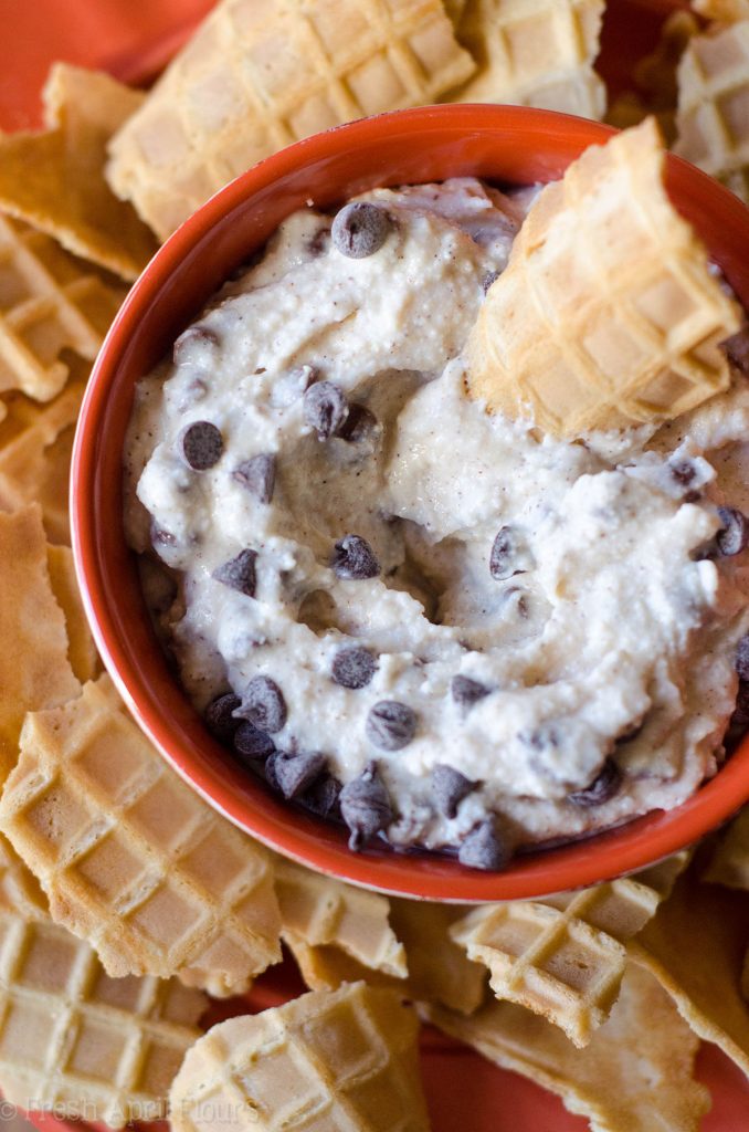 Cannoli Dip: All the taste you love from a cannoli without all the hard work of filling shells. Serve with broken waffle cone pieces for a deconstructed treat.