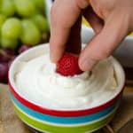 Classic Fruit Dip: Just two ingredients make the easiest and most delectable fruit dip. Jazz it up with a touch of your favorite extract!