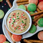 Gingerbread Dip: A smooth and velvety cream cheese dip flavored with molasses and seasonal spices.