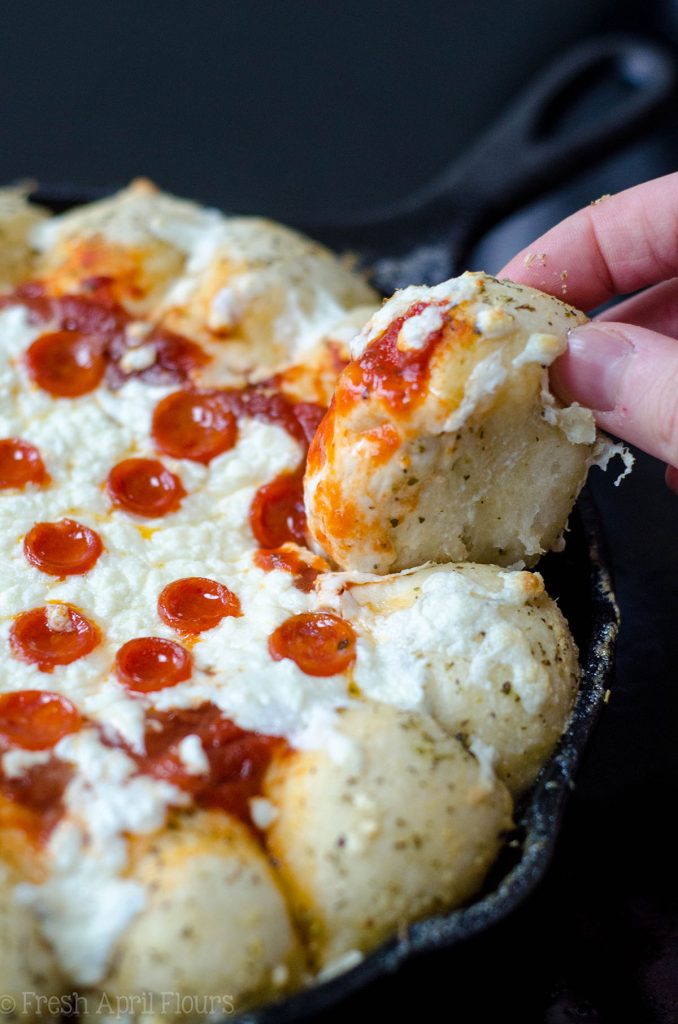 skillet pizza dip