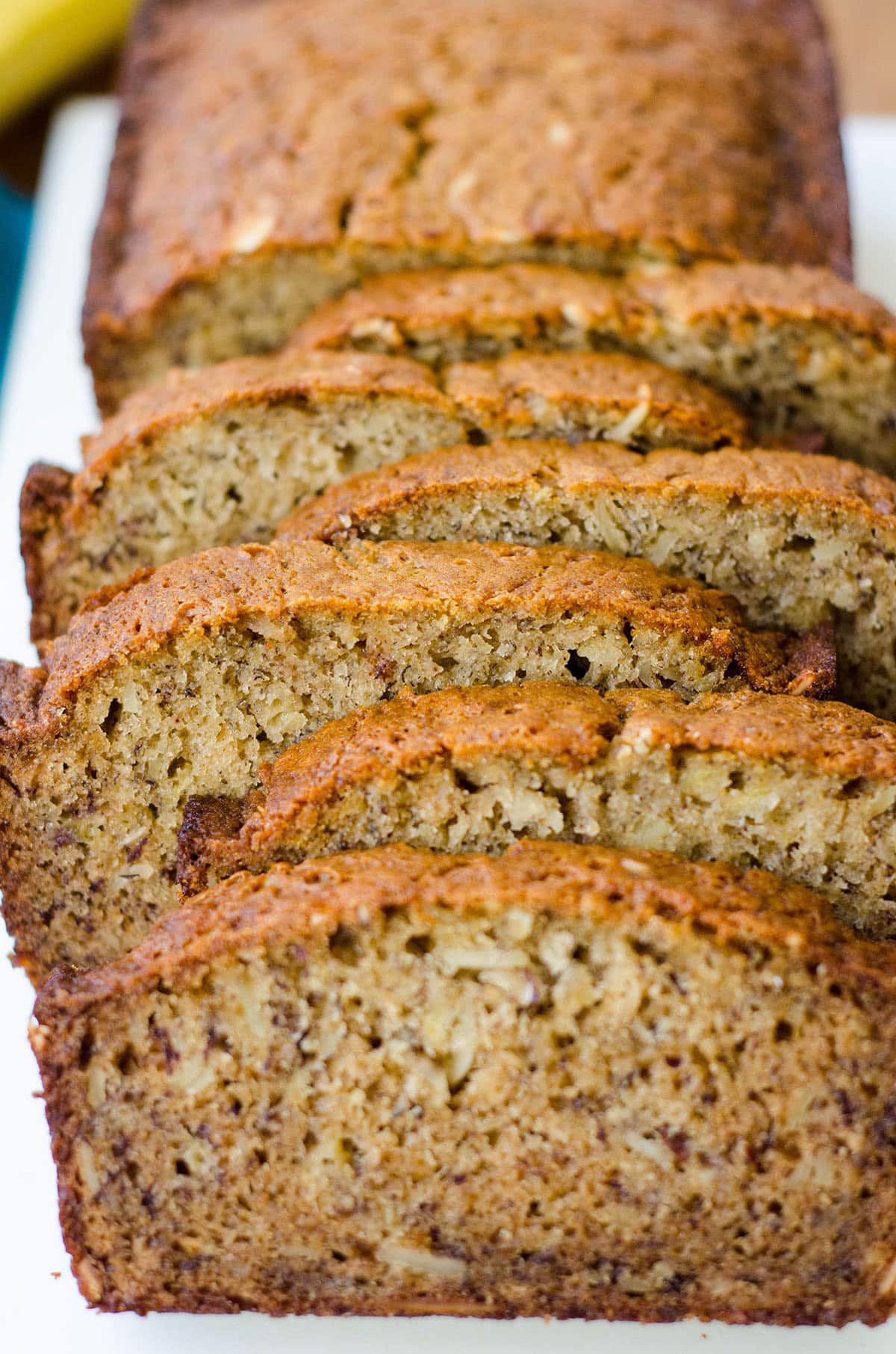 Classic Banana Bread: Spiced with a touch of cinnamon and studded with nuts, not much beats this classic quick bread!