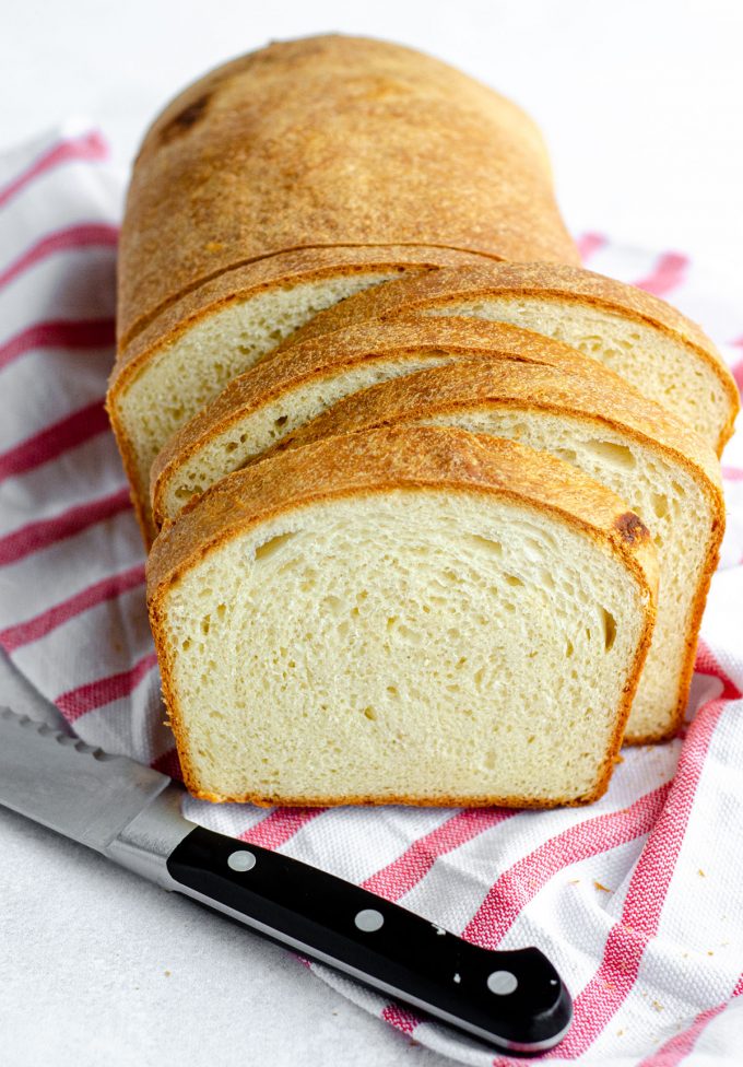 White Sandwich Bread: Fluffy, sturdy sandwich bread made right in your own kitchen.