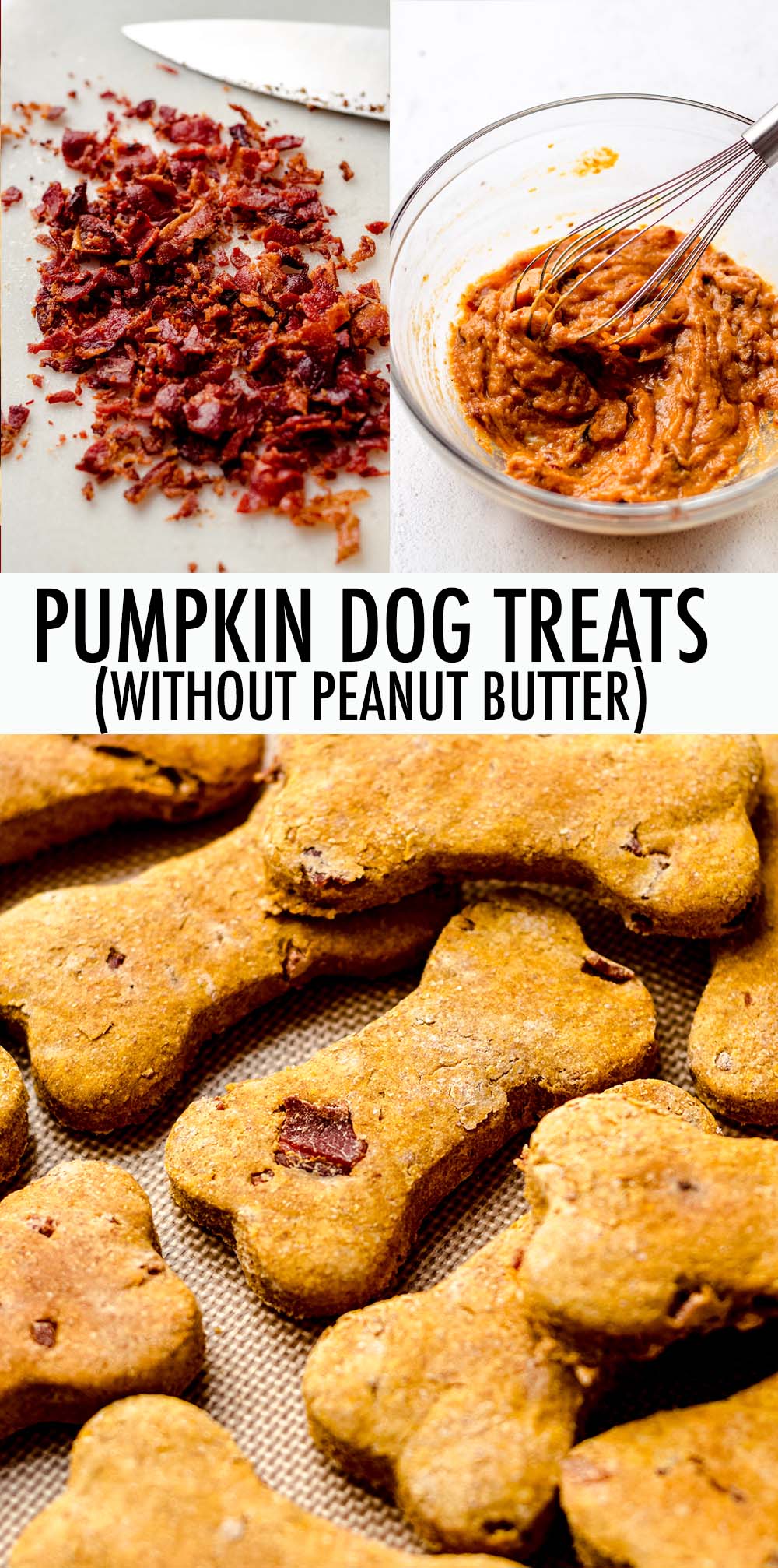 Homemade dog treats with outlet pumpkin and peanut butter