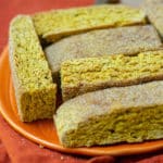 Pumpkin Spice Biscotti: Crunchy, flavorful biscotti get a fall makeover with real pumpkin purée and pumpkin pie spices.