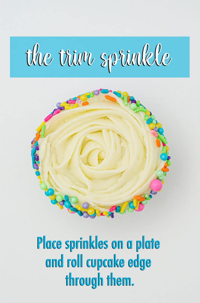 How Many Sprinkles Do I Need? A comprehensive overview of exactly how many sprinkles you need for your preferred method of decorating cupcakes.