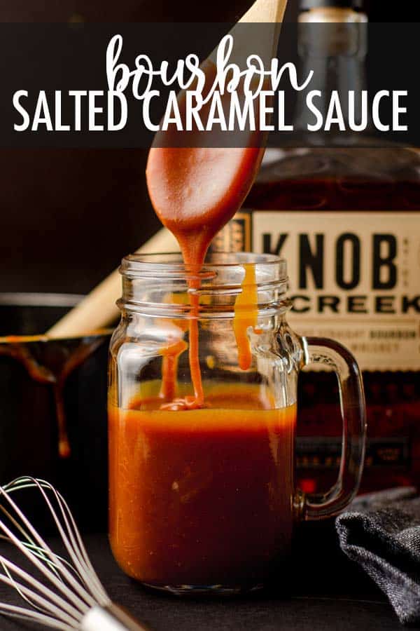 You only need five basic ingredients to make this simple caramel sauce recipe flavored with bourbon. In this recipe, I use the "wet" caramel method which is my tried and true method. via @frshaprilflours