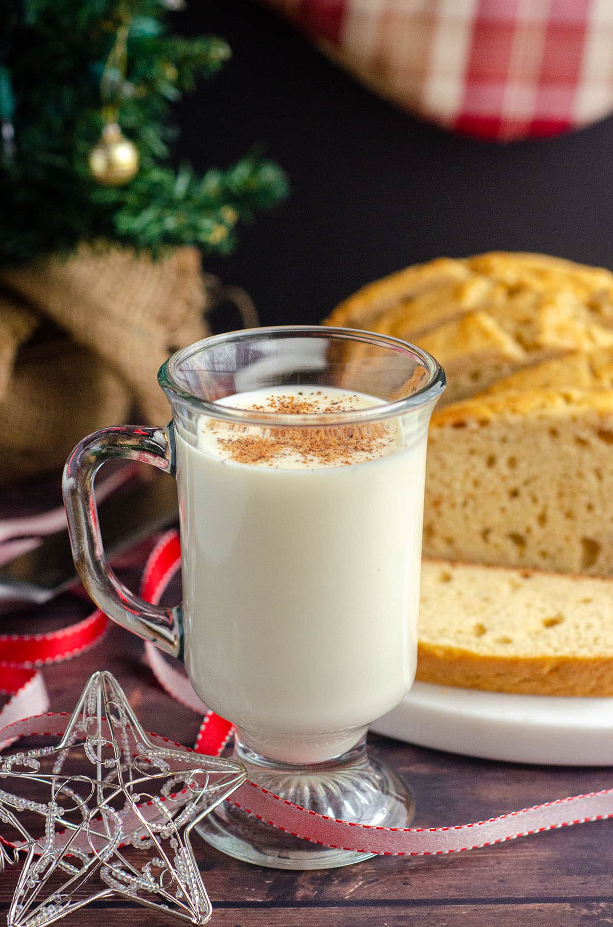 Eggnog Quick Bread: A spiced bread made with actual eggnog for maximum flavor and moisture.