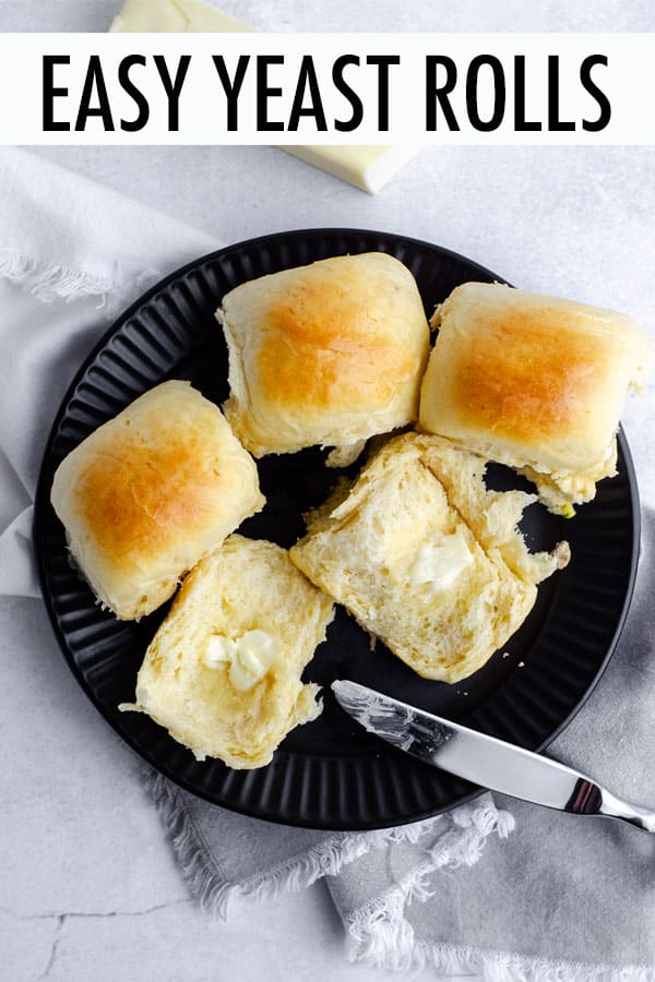 These easy yeast rolls are made with simple ingredients and are perfect for yeast bread beginners. This recipe results in soft, pillowy rolls that can be made ahead of time and allowed to rest overnight in the refrigerator or baked right away. via @frshaprilflours