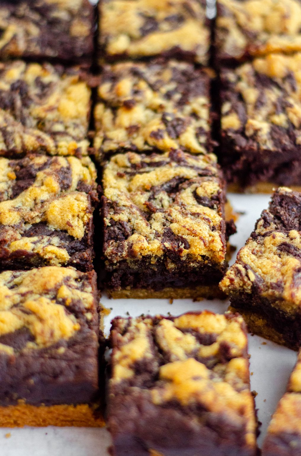 Peanut Butter Cookie Brownies Fresh April Flours