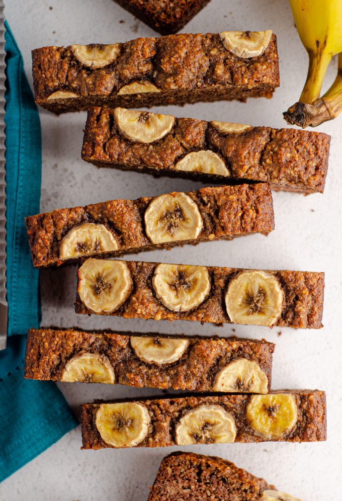 Almond Flour Banana Bread: Moist and flavorful banana bread made entirely with almond flour for a naturally gluten free quick bread.