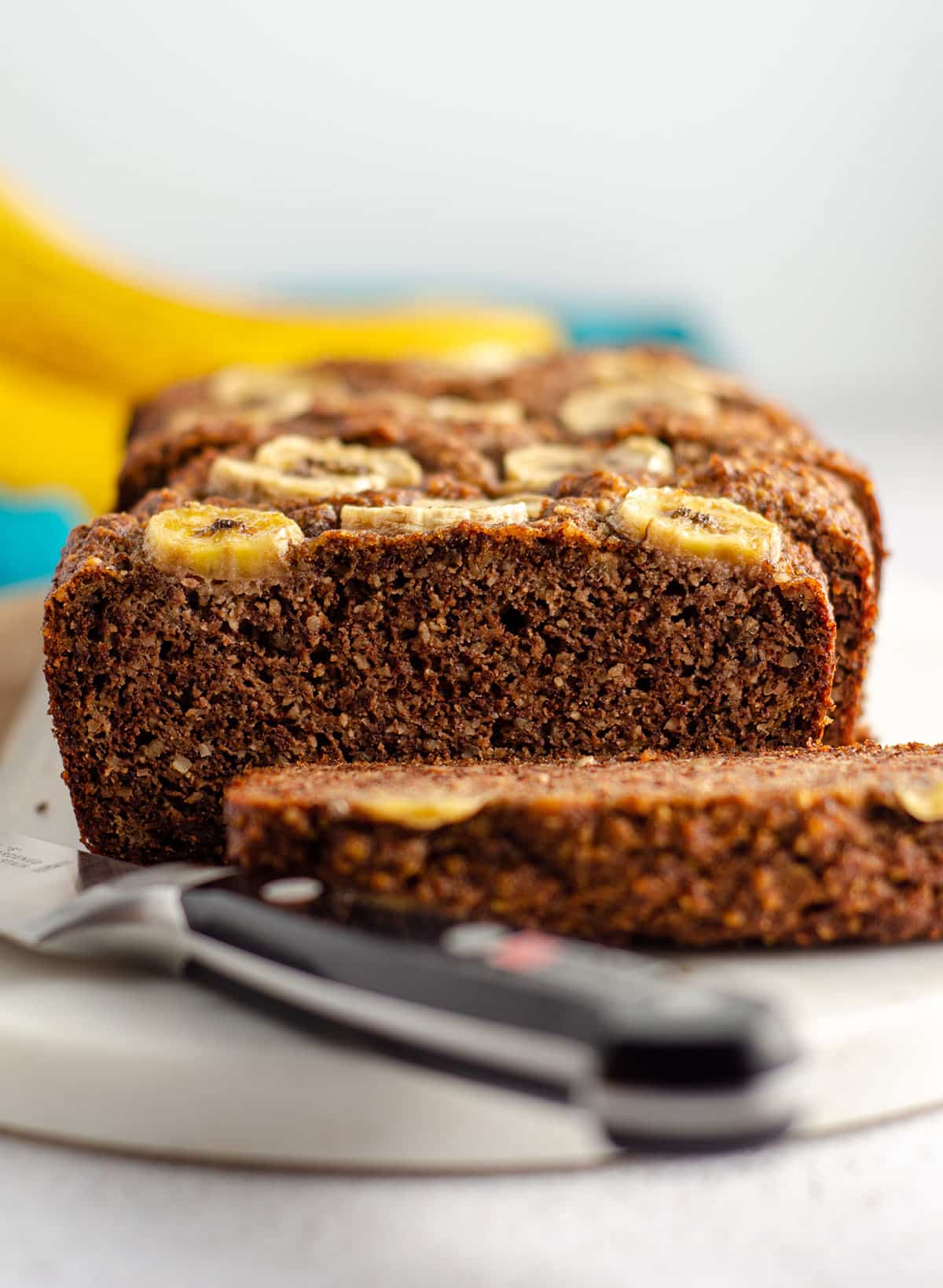Almond Flour Banana Bread: Moist and flavorful banana bread made entirely with almond flour for a naturally gluten free quick bread.