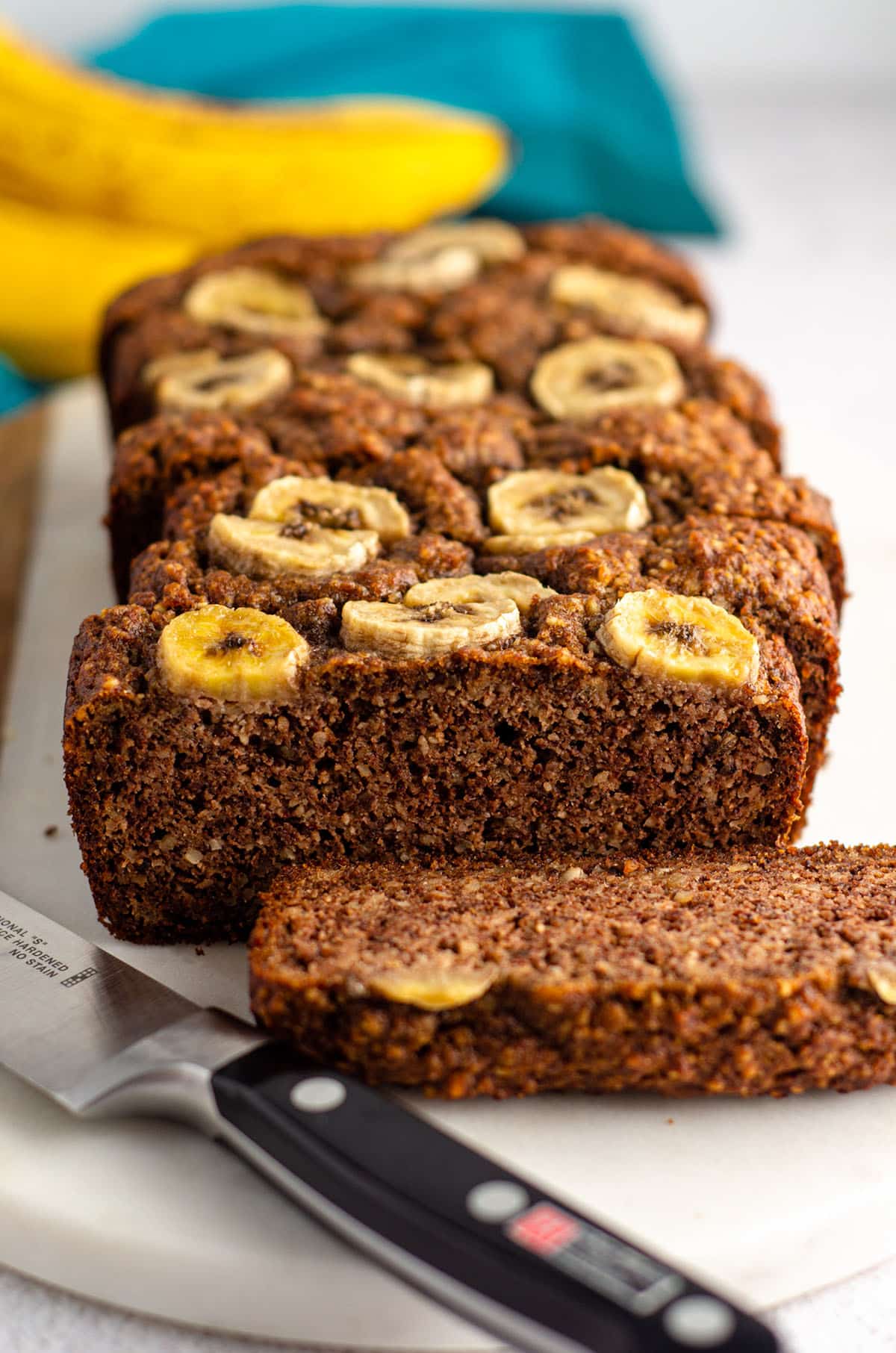 Almond Flour Banana Bread: Moist and flavorful banana bread made entirely with almond flour for a naturally gluten free quick bread.