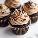 Simple Chocolate Cupcakes with Chocolate Swiss Meringue Buttercream: My go-to simple chocolate cupcakes are fluffy, moist, and don't even require a mixer. Top them with a velvety smooth chocolate Swiss meringue buttercream (or pair with another favorite) for a simple yet impressive little cupcake!