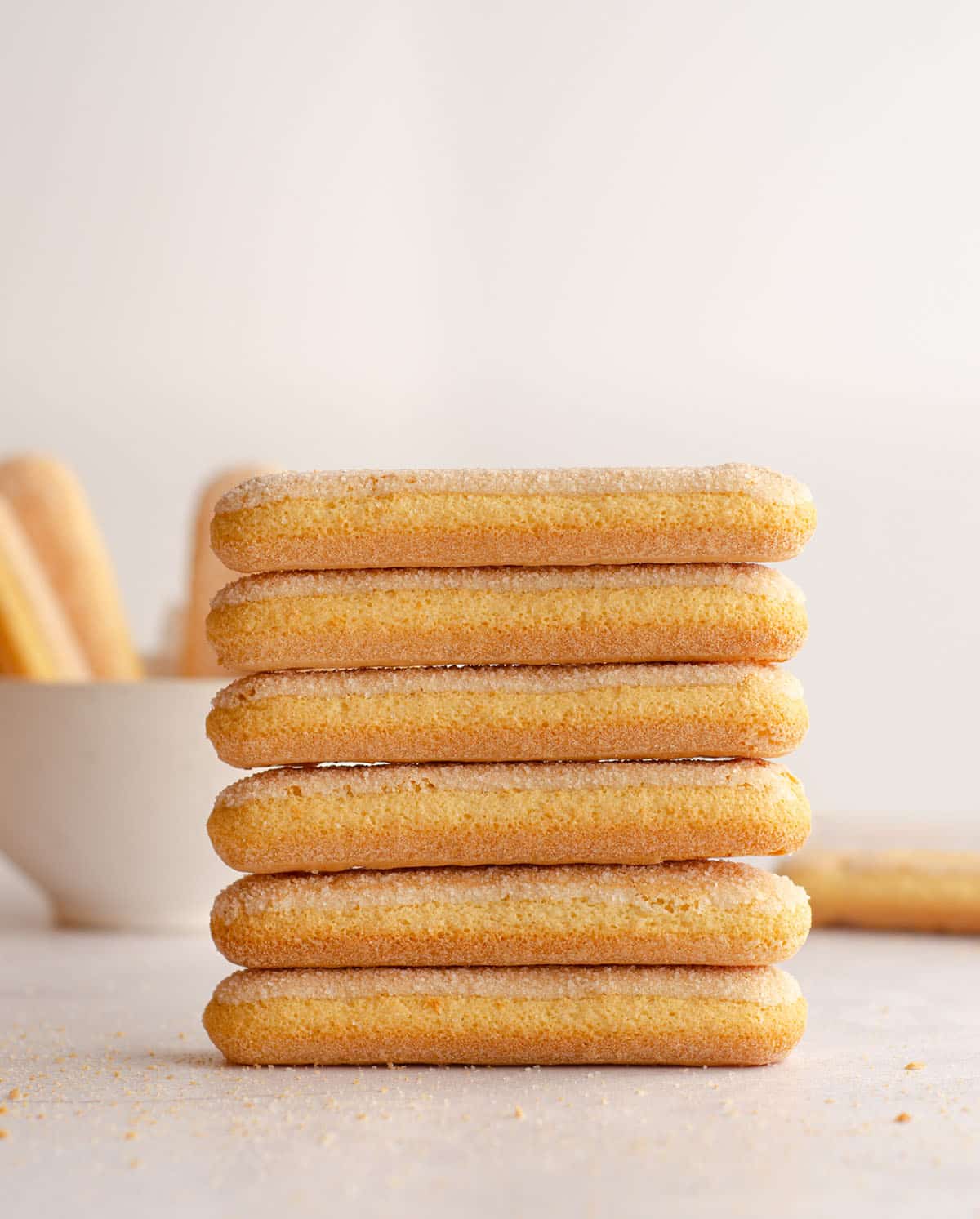 stack of ladyfingers