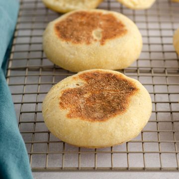 Sourdough English Muffins Recipe - Fresh April Flours