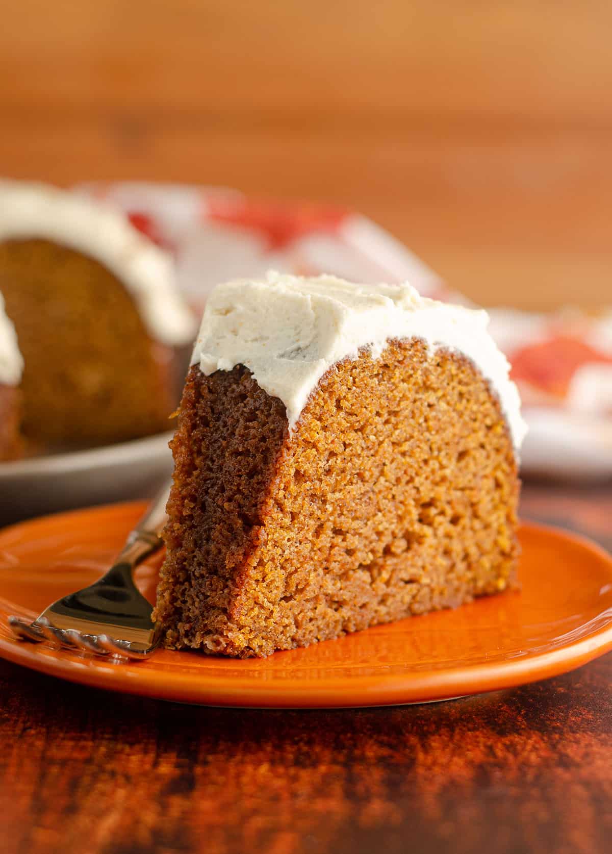 Pumpkin Gingerbread Mini Bundt Cakes with Brown Butter Glaze