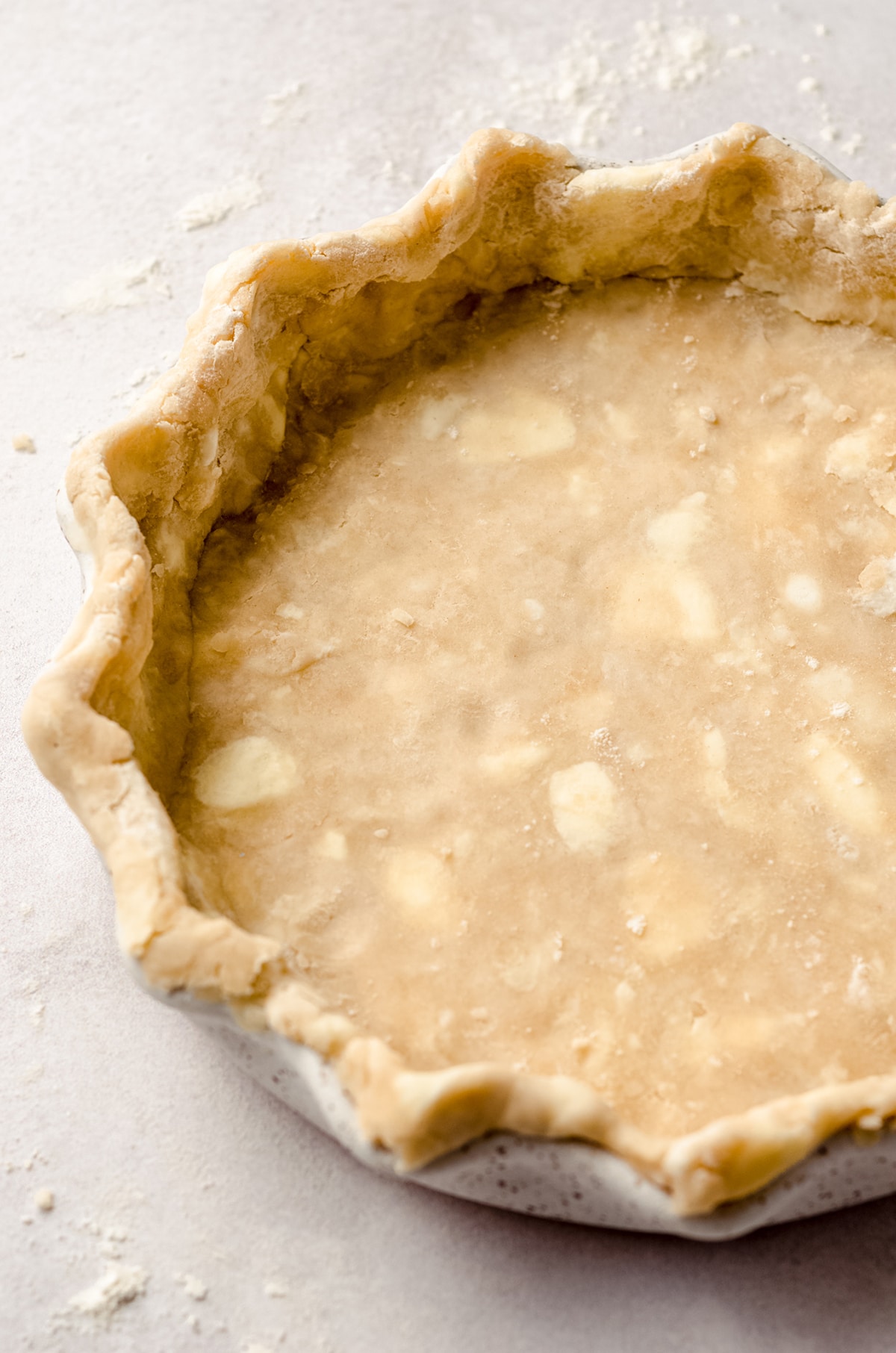 pie crust in a pie plate