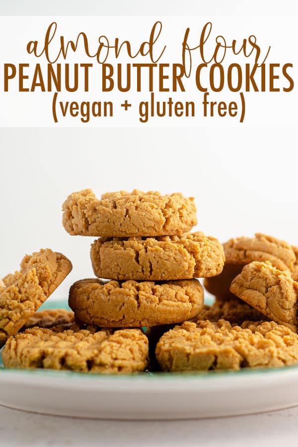 These easy gluten-free peanut butter cookies are full of flavor, sure to satisfy your peanut butter craving, and are completely vegan and egg-free. via @frshaprilflours